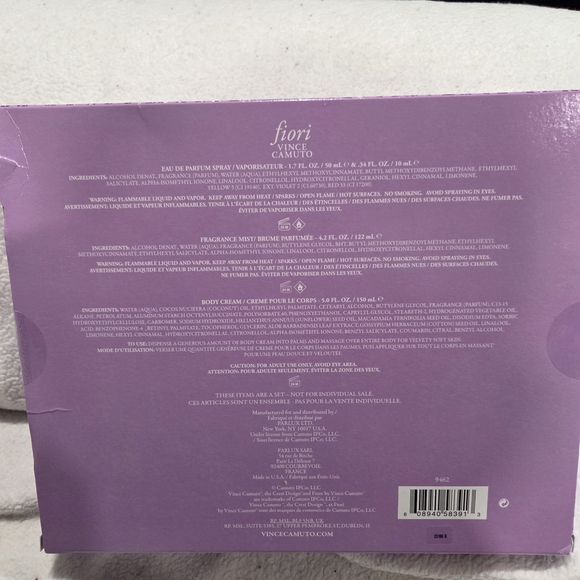 NIB Vince Camuto Purple Fragrance Collection 4 Piece set - Picture 4 of 4